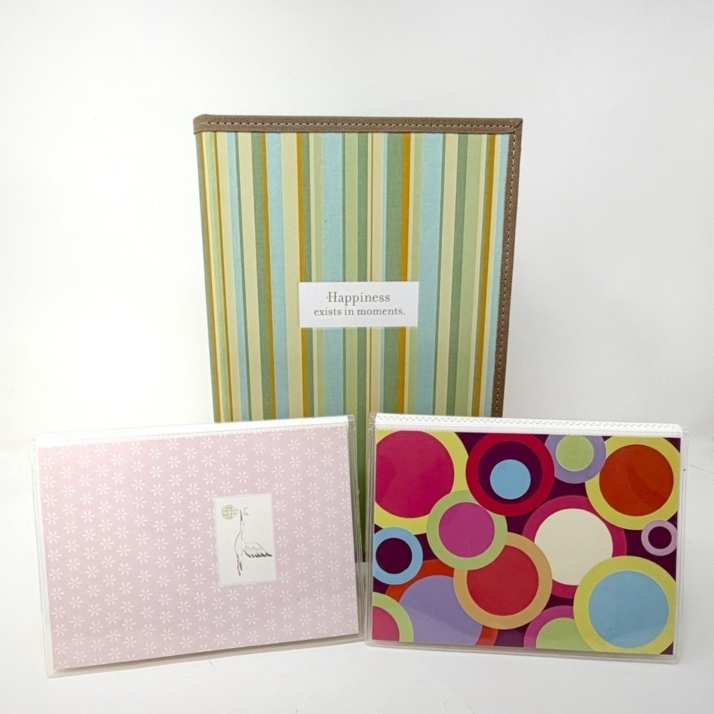 Photo Album Lot 3 Hallmark Memory Book 4x6 Picture Storage Scrapbook Albums